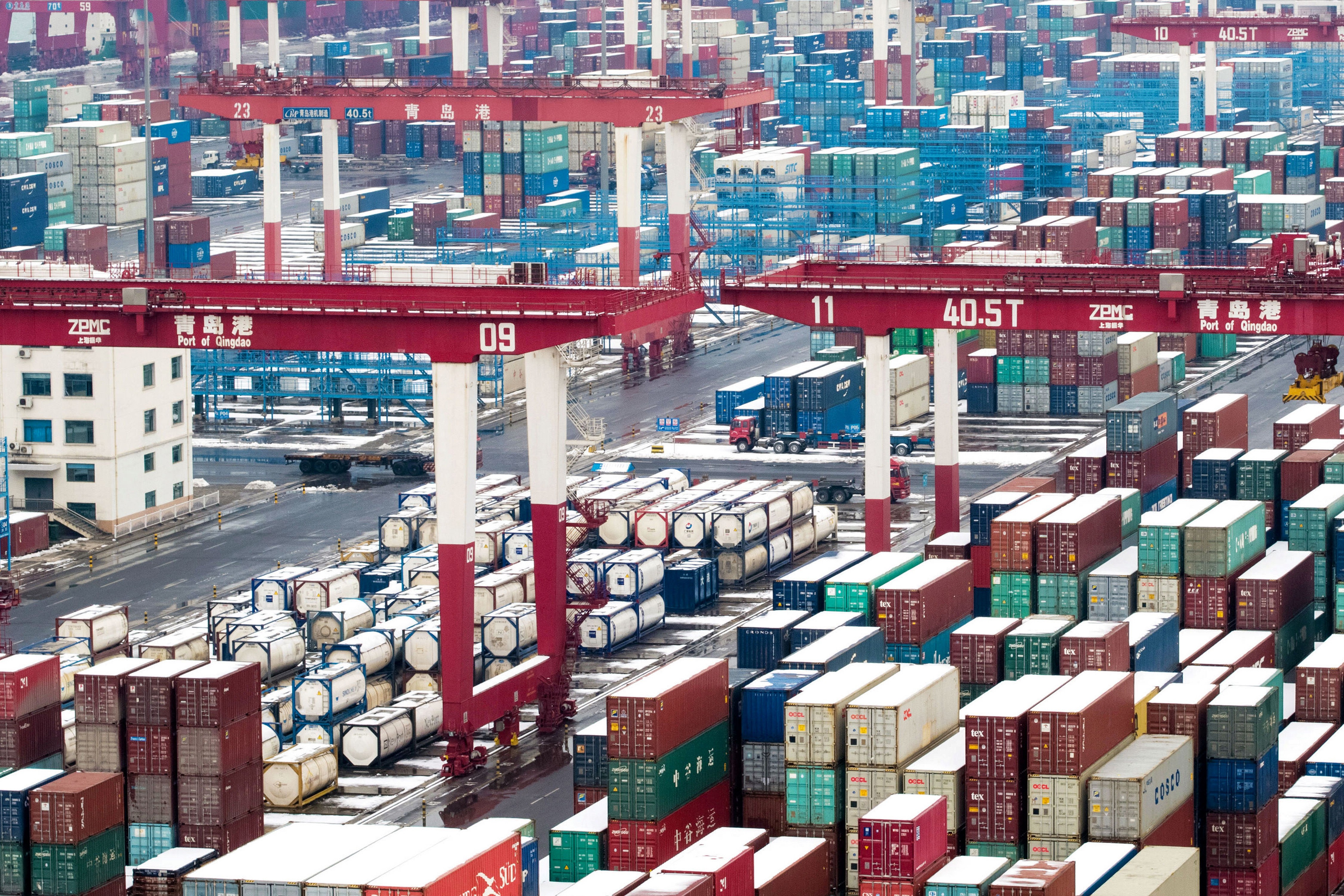 Porto de Qingdao, na China (Foto: REUTERS/Stringer/File Photo)