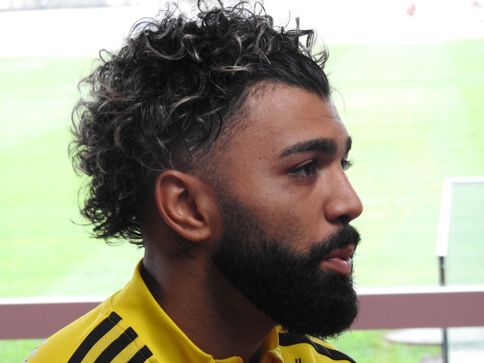Gabigol, do Flamengo, em entrevista exclusiva ao Esporte Espetacular &mdash; Foto: Fred Gomes
