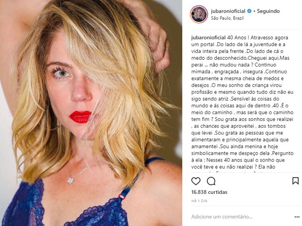 Juliana Baroni (Foto: Reprodução/Instagram)