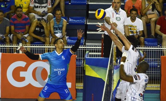 Minas salva matchpoints, reage em BH e vence Vôlei Taubaté no tie-break, vôlei