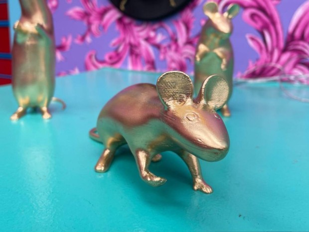 Miniaturas do rato Genilson (Foto: Reprodução/Instagram)