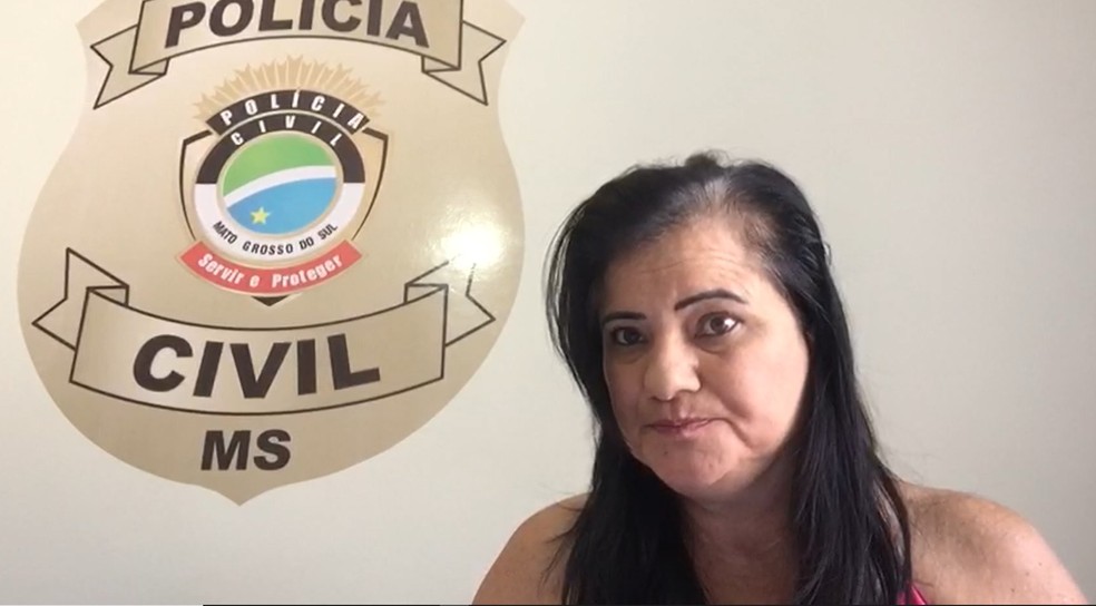 Delegada Joilce Silveira falou sobre caso de adolescente indígena que foi abusada pelo tio em Aquidauana (MS) — Foto: TV Morena/Reprodução