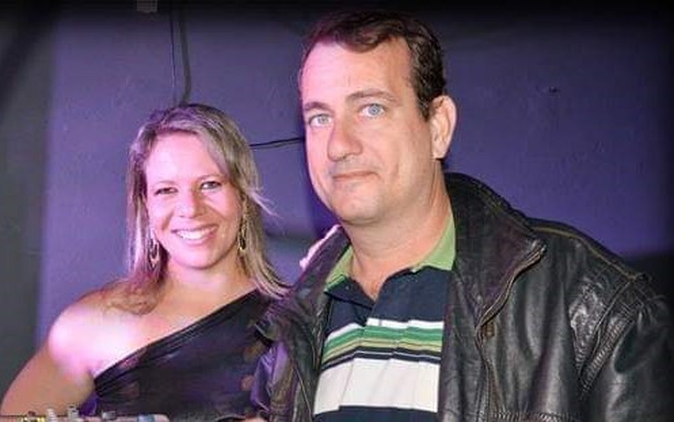 O casal Flávia e José Cezário: ela doou um rim para melhorar a qualidade de vida do marido — Foto: Arquivo pessoal