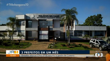 Caseara têm terceiro prefeito em um mês; vereador Marcos Chico assumiu gestão do município