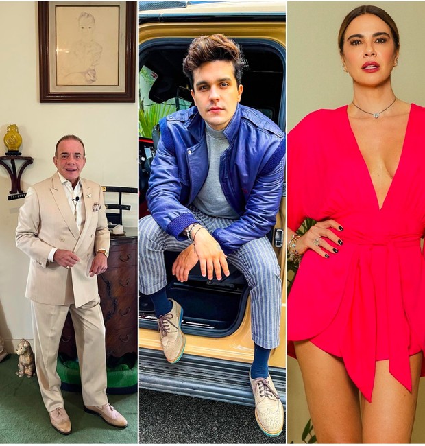 Chiquinho Scarpa, Luan Santana e Luciana Gimenez estão com imóveis milionários à venda em São Paulo (Foto: Reprodução / Instagram)