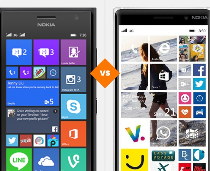 Lumia 730 ou 830, qual ? a melhor op??o (Foto: Arte/TechTudo)