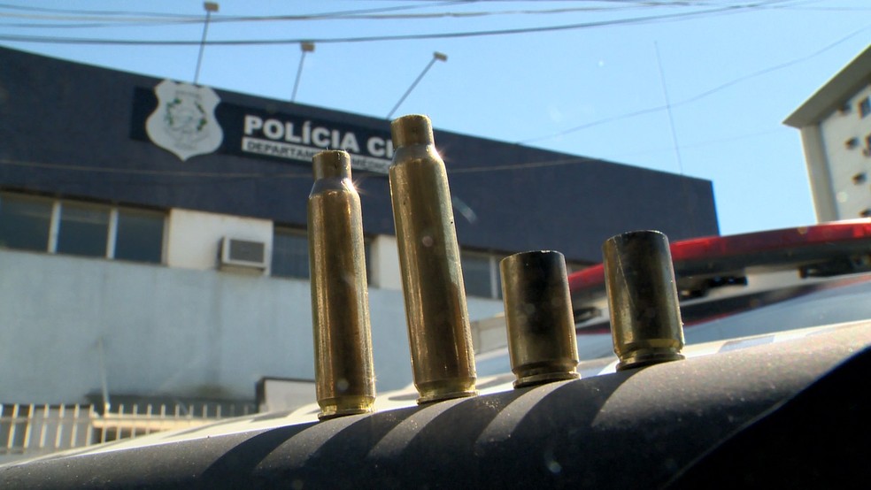 Tiroteio aconteceu na Serra, no Espírito Santo — Foto: Reprodução/ TV Gazeta