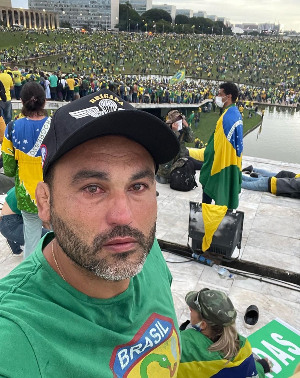Lo ndio no Congresso Nacional — Foto: Reproduo/Redes sociais