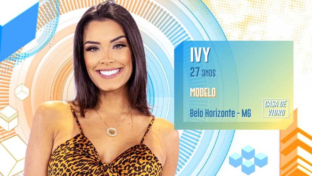 Ivy, participante da casa de vidro do 'BBB20' — Foto: Divulgação/Globo