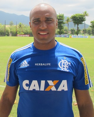 Deivid treino Flamengo (Foto: Ivan Raupp)