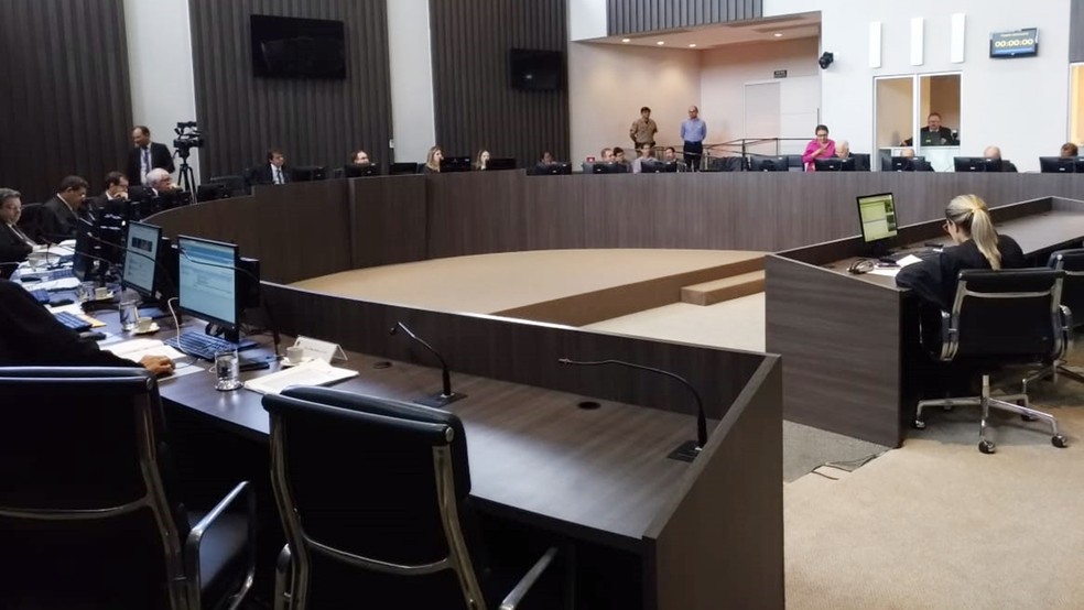 Pleno do TJPB aceitou por unanimidade denÃºncia contra prefeito da cidade de ConceiÃ§Ã£o (Foto: Hebert AraÃºjo/TV Cabo Branco/Arquivo)