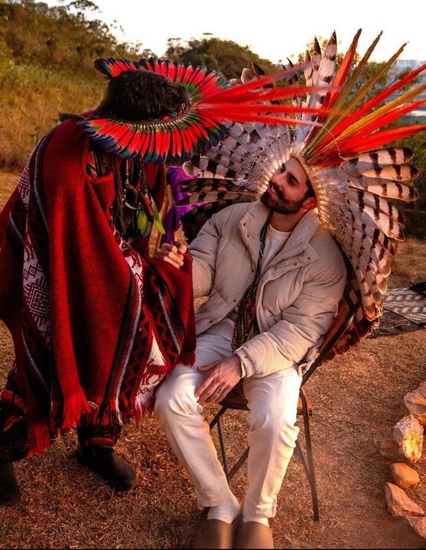 Alok fez projeto musical com povos indígenas (Foto: Reprodução/ Instagram) Alok fez projeto musical com povos indígenas (Foto: Reprodução/ Instagram)