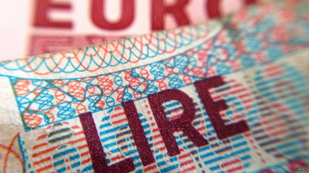 L'eredità in lire equivale a circa un milione di euro (Foto: BBC)