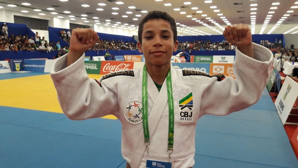 João Ramos, pra no judô: esporte deu maior número de medalhas ao estado — Foto: Divulgação/SEEL