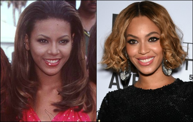 Outra fundadora do Destiny's Child, Beyoncé, evoluiu tanto de 1998 para cá que atualmente, com 33 anos, quase não lembra mais a moça que foi aos 17. (Foto: Getty Images)
