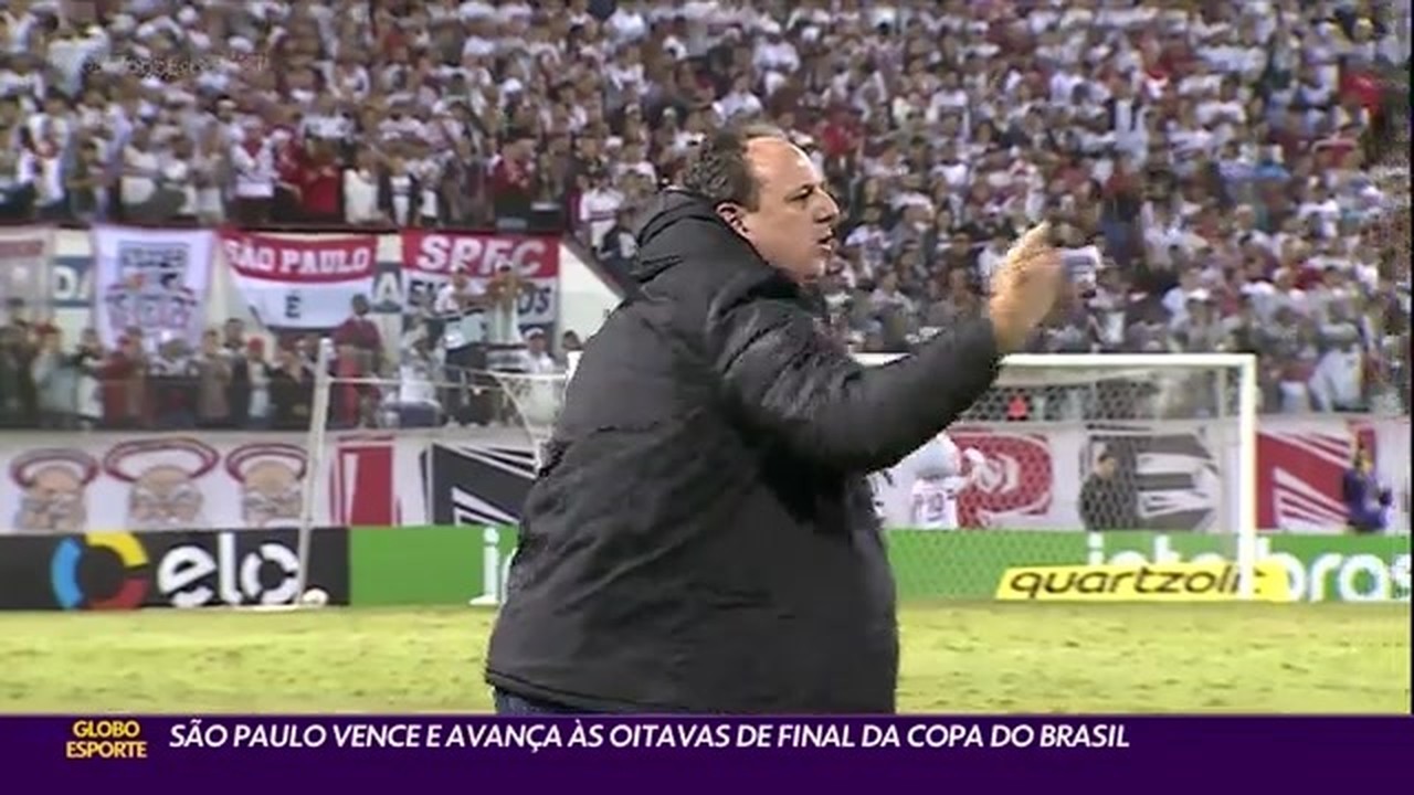 São Paulo vence e avança às oitavas de final da Copa do Brasil