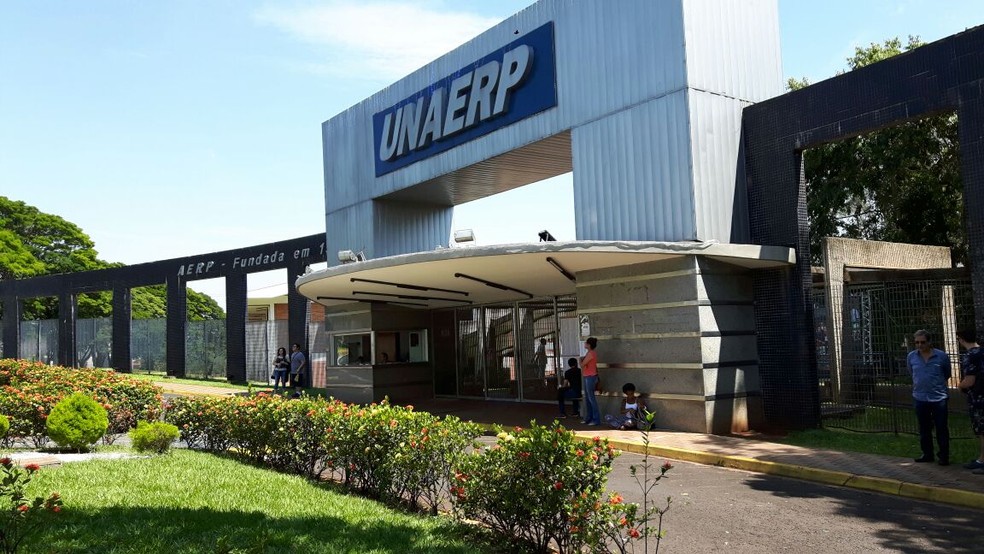 Universidade de Ribeirão Preto - UNAERP — Foto: Gustavo Tonetto/G1