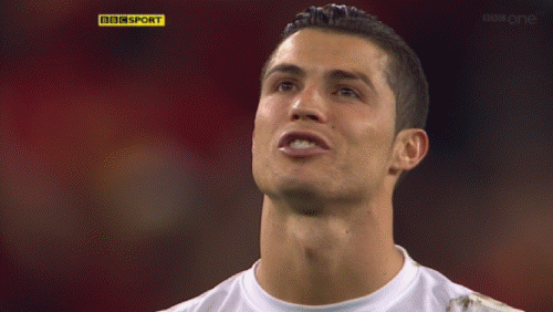 Cristiano Ronaldo faz birra após a derrota: 