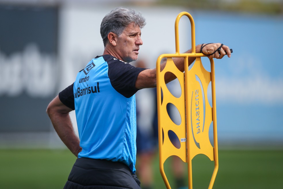 Renato Portaluppi, técnico do Grêmio — Foto: Lucas Uebel/Grêmio