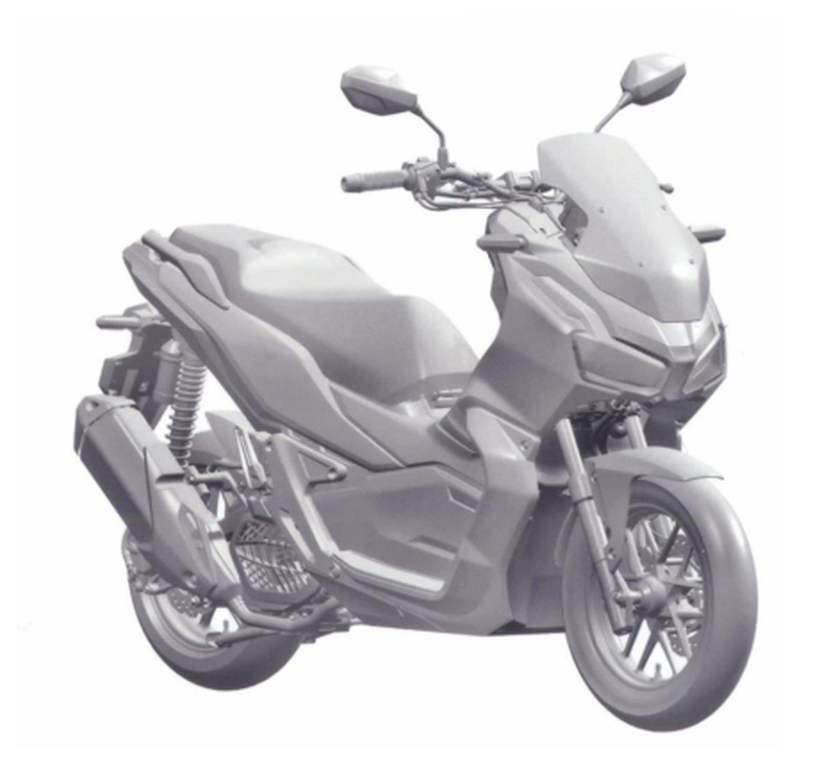 Honda Adv 150 E Registrado No Brasil Saiba Como E O Scooter Aventureiro Motos Autoesporte