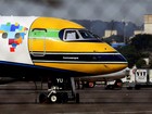 G1 - Azul troca cor de aviões e uniformes de funcionários para