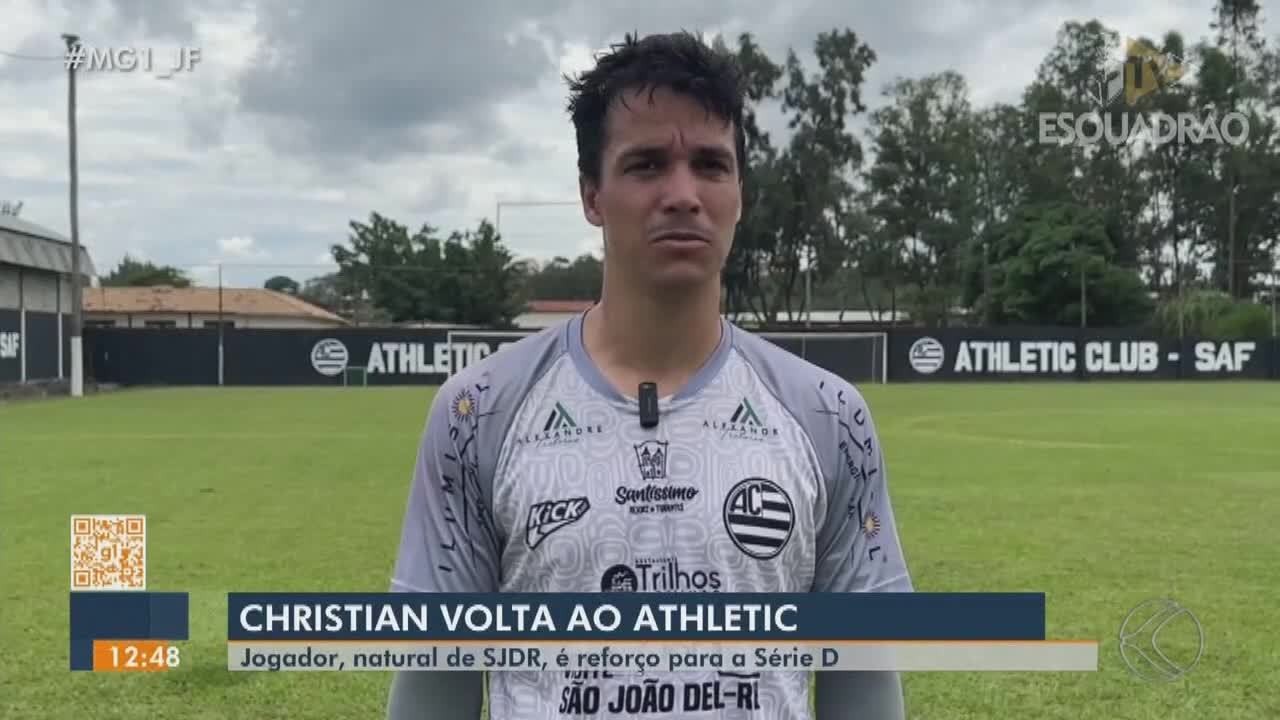 Christian retorna ao Athletic pra disputa da série D