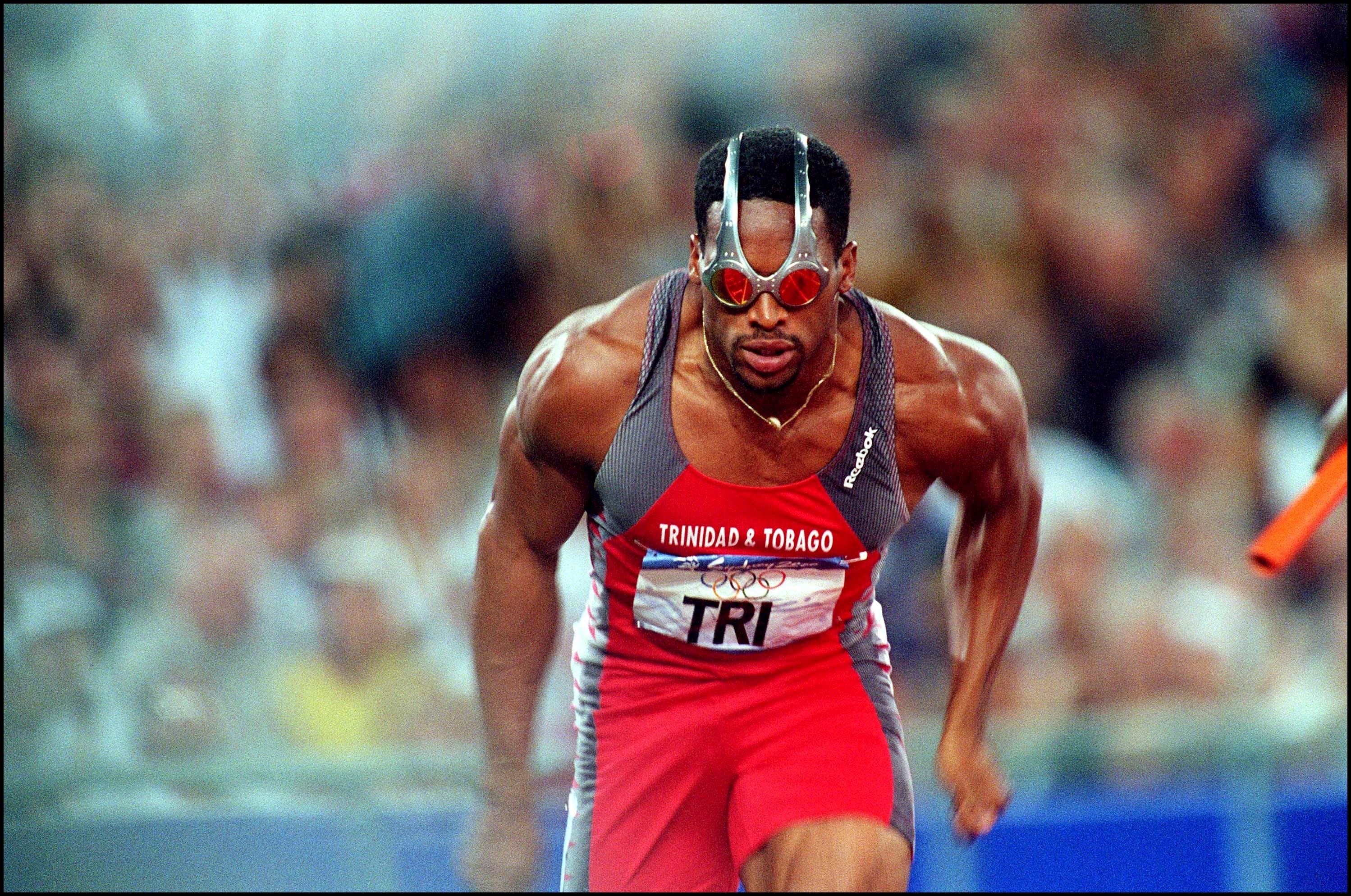 Ato Boldon nas Olimpíadas de 2000 (Foto: Getty Images)