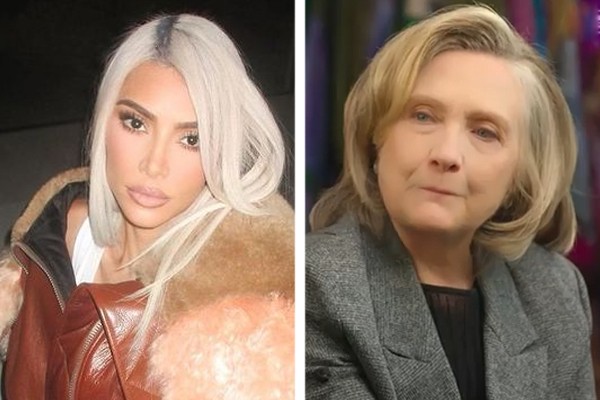 Kim Kardashian e Hillary Clinton (Foto: reprodução / Instagram; reprodução)