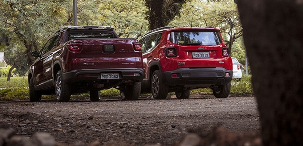 Fiat Toro X Jeep Renegade Qual Levar Para A Garagem Testes Autoesporte