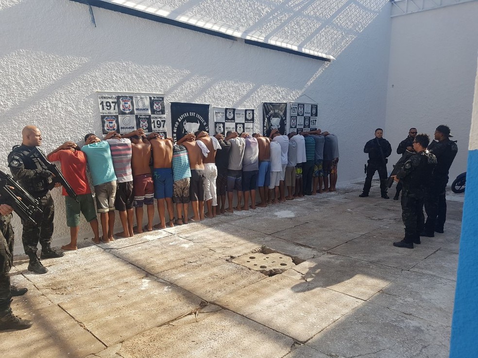 Segundo a Polícia Civil, quadrilha é responsável por 65% dos roubos em comércios e casas em Várzea Grande (Foto: Polícia Civil de MT/Assessoria)