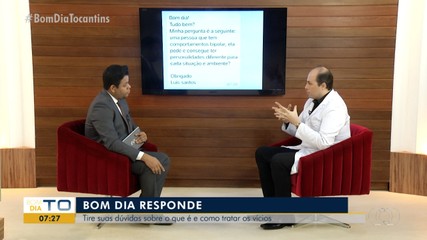 Especialista explica sobre tratamentos de vícios no Bom Dia Responde