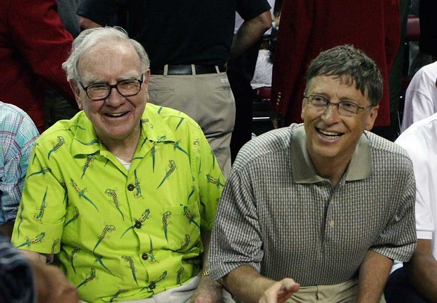 Warren Buffett e Bill Gates (Foto: Getty Images)