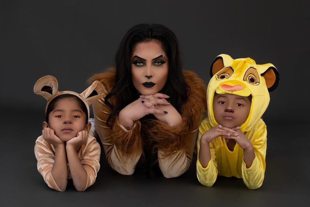 Vanessa Bryant e as filhas como leoas — Foto: Reprodução/Instagram