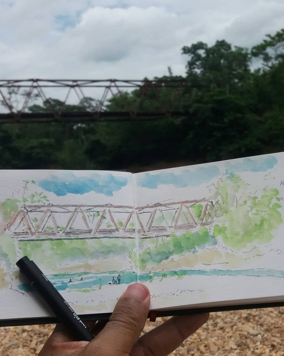 Artista Faz Desenhos A Base De Cafe E Aquarela Com Paisagens De Cuiaba Mato Grosso G1 5º para completar faça riscos entre as pétalas usando novamente o pincel e agora o esmalte branco e para finalizar e fazer o esmalte durar mais aplique o. artista faz desenhos a base de cafe e