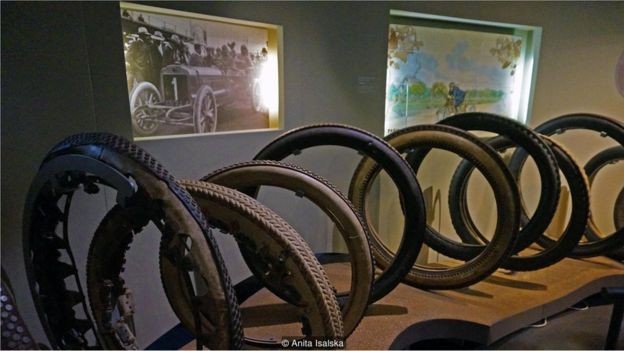 O primeiro item de sucesso dos irmãos Michelin foi uma patente para o pneumático removível (Foto: ANITA ISALSKA)