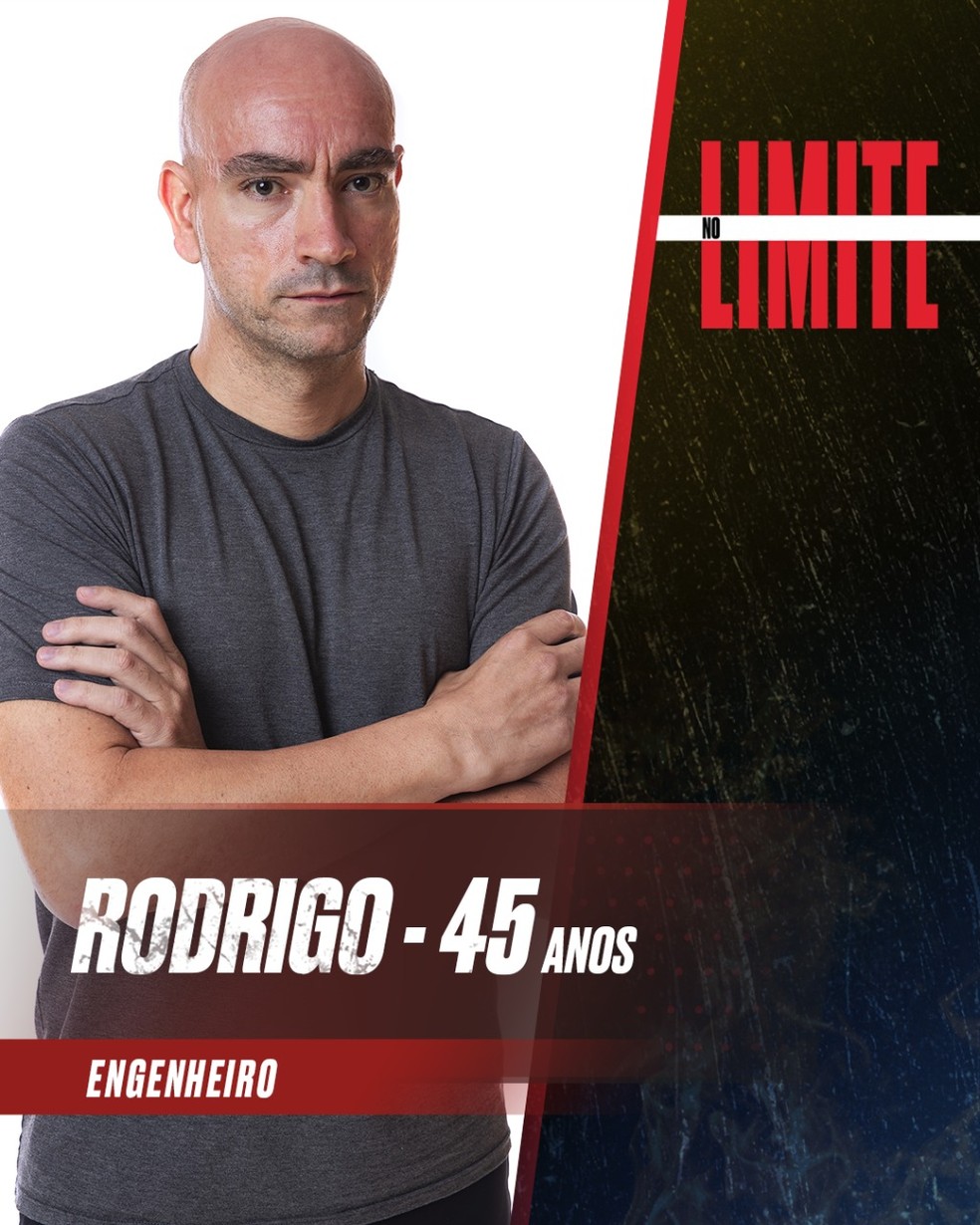 Rodrigo, de 'No limite' — Foto: Divulgação