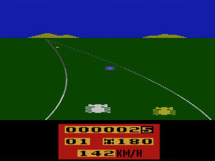 Enduro, o jogo infinito do Atari (Foto: Reprodução/Atari Archives)