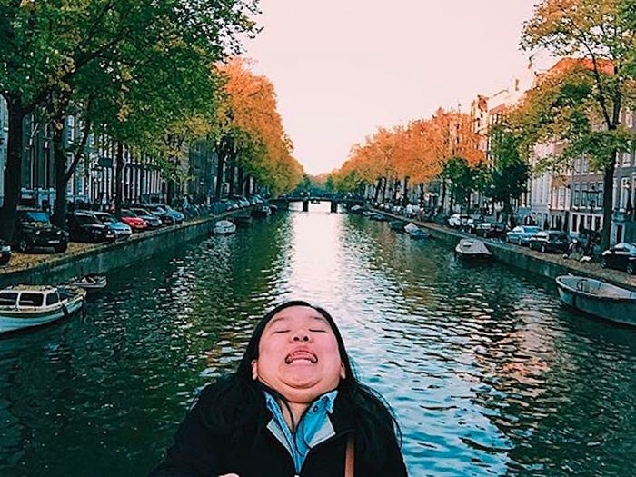 Michelle Liu em Amsterdã (Foto: Instagram/ Reprodução)