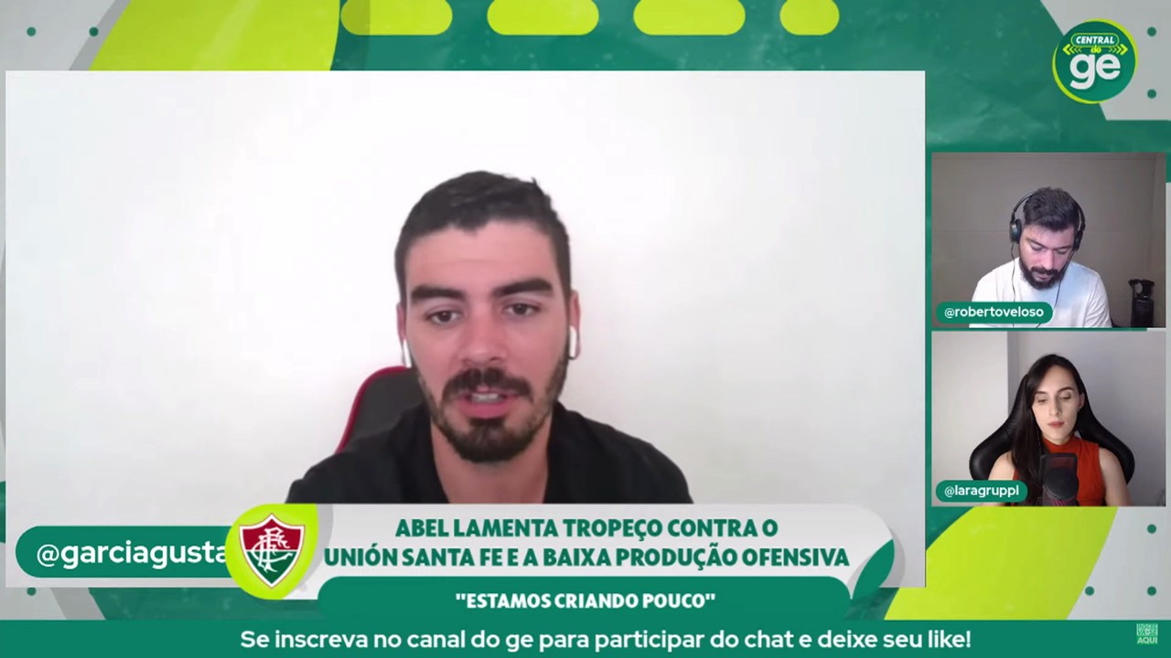 Gustavo Garcia comenta sobre atual situação do Fluminense