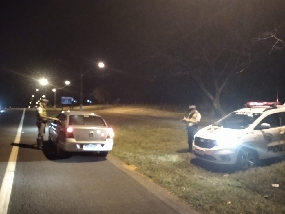 Operação Tiradentes 2023 registrou aumento de autuações por embriaguez ao volante no Oeste Paulista — Foto: Polícia Militar Rodoviária