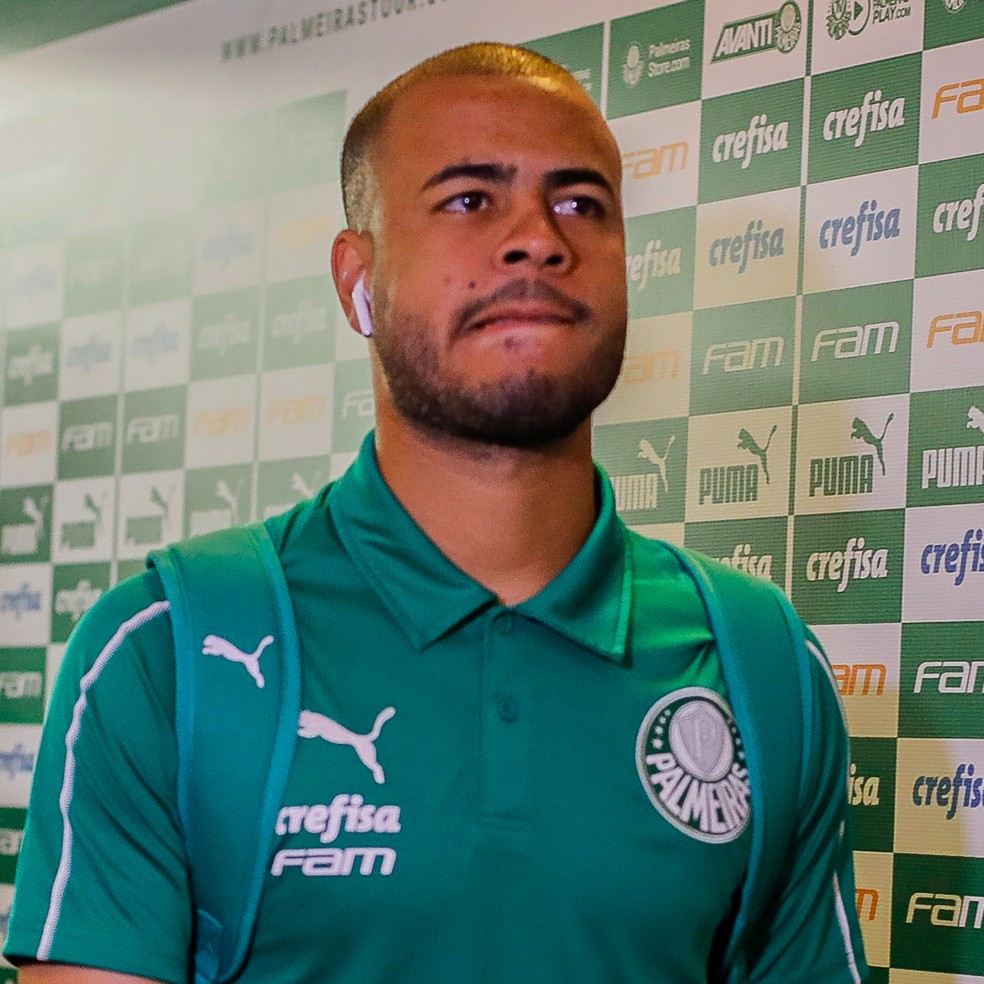 Mayke, jogador do Palmeiras — Foto: Ricardo Moreira/BP Filmes