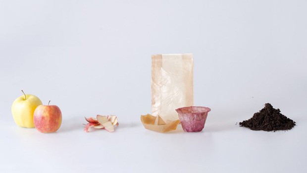 Designer cria embalagens sustentáveis a partir de bactérias (Foto: Divulgação)