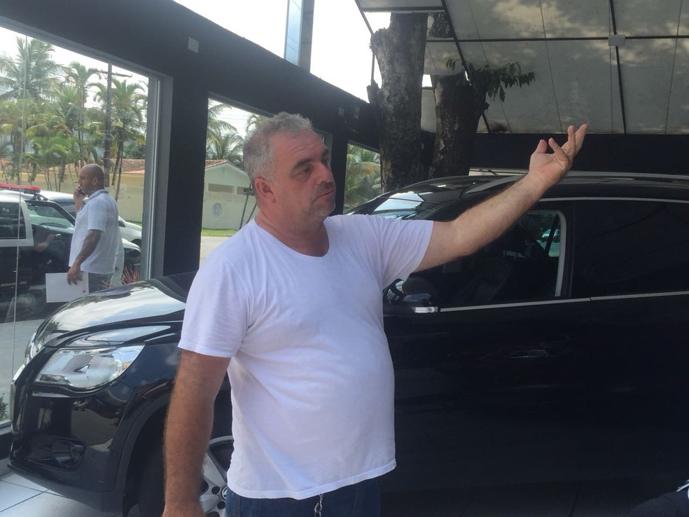 Empresário João da Silva foi vítima do golpe: "paguei R$ 45 mil" (Foto: Andressa Barbosa/G1)