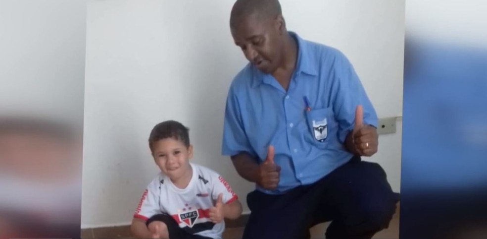 Murilo era muito apaixonado pelo pai em São João da Boa Vista — Foto: Reprodução/EPTV