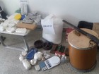 Polícia prende três e desativa laboratório de drogas em Fortaleza