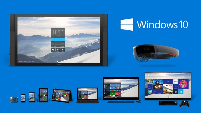 Windows 10 estará disponível em diversos aparelhos segundo Microsoft (Foto: Divulgação/Microsoft)