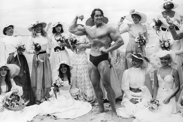 Arnold Schwarzenegger (Foto: Hulton Archive/Getty Images)