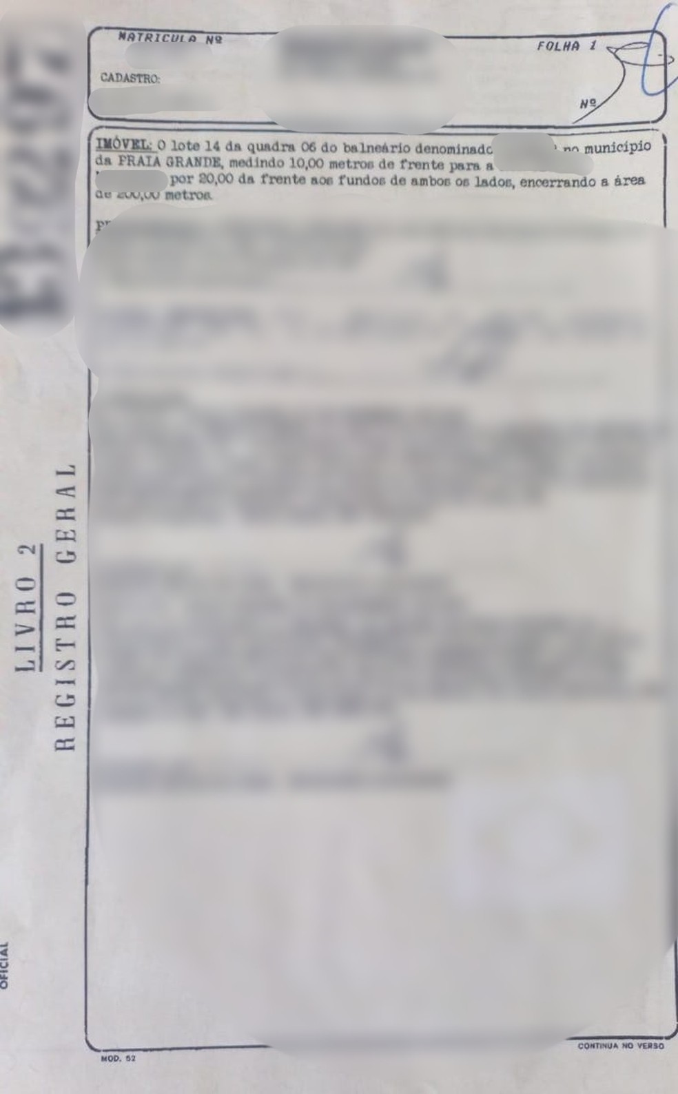 Mulher que fez anúncio chegou a enviar suposta documentação da casa, o que fez família acreditar na veracidade da compra — Foto: Arquivo Pessoal
