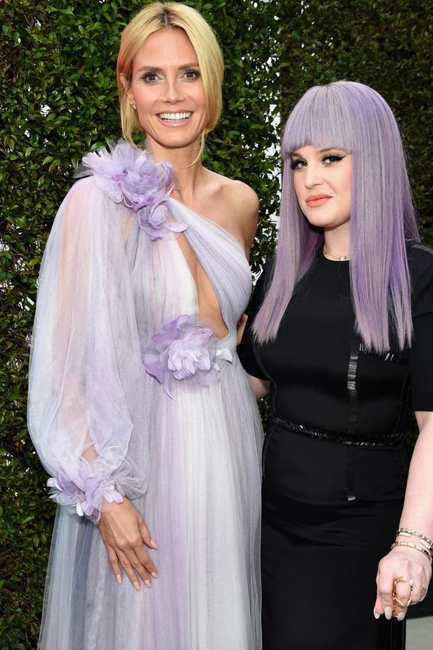 Heidi Klum e Kelly Osbourne (Foto: Getty Images)