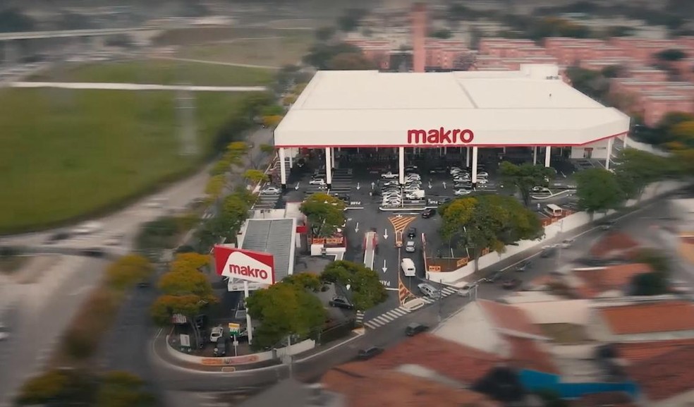 Makro store in São José dos Campos — Foto: Reprodução/Youtube